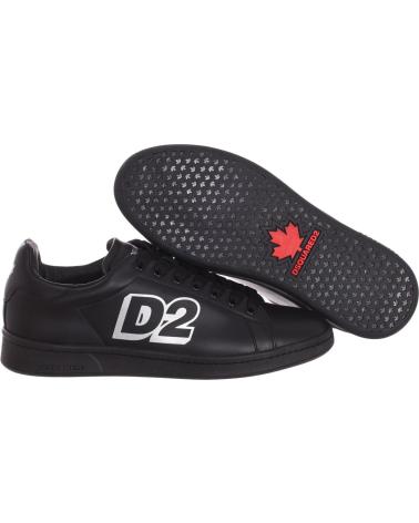 Sapatos Desportivos DSQUARED2  de Homem ZAPATILLAS DEPORTIVAS BOXER SNM0175-01505488 HOMBRE  NEGRO