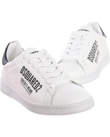 Zapatillas deporte de Hombre DSQUARED2 ZAPATILLAS DEPORTIVAS BOXER SNM0175-01504835 HOMBRE BLANCO