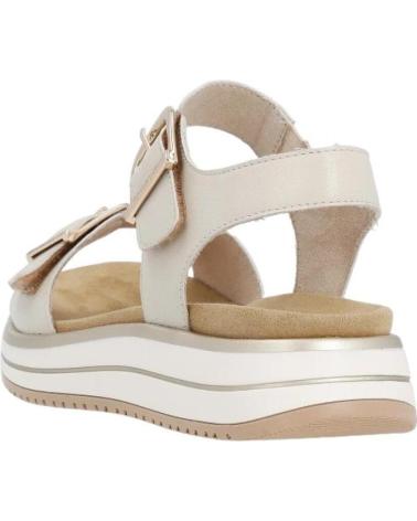 REMONTE - SANDALIAS MUJER D1J51-80 BEIGE AJUSTE VELCROS PLANTILLA CO VARIOS COLORES