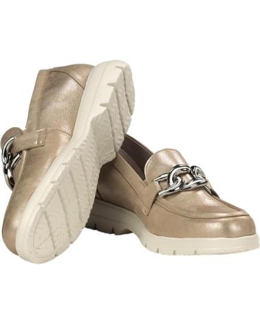 Halbschuhe für Damen FLUCHOS MOCASIN GLADIS F1937 LAGUNA PLATINO