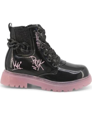 girl Mid boots SHONE 5658-001 -PINK  BLACK