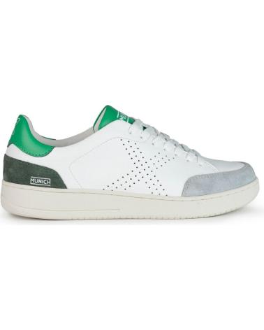 Woman and Man and girl and boy Trainers MUNICH X-COURT 8837005  BLANCO-VERDE