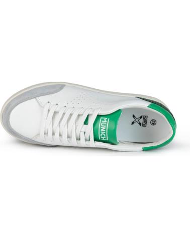 Sapatilhas MUNICH  de Mulher e Homem X-COURT 8837005  BLANCO-VERDE