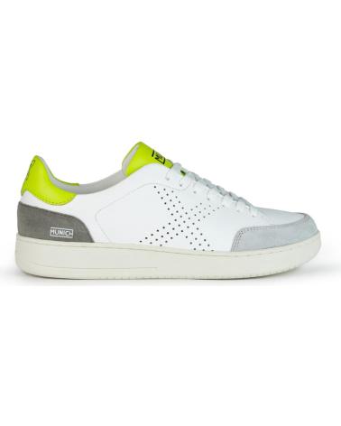 Woman and Man and girl and boy Trainers MUNICH X-COURT 8837007  BLANCO-AMARILLO