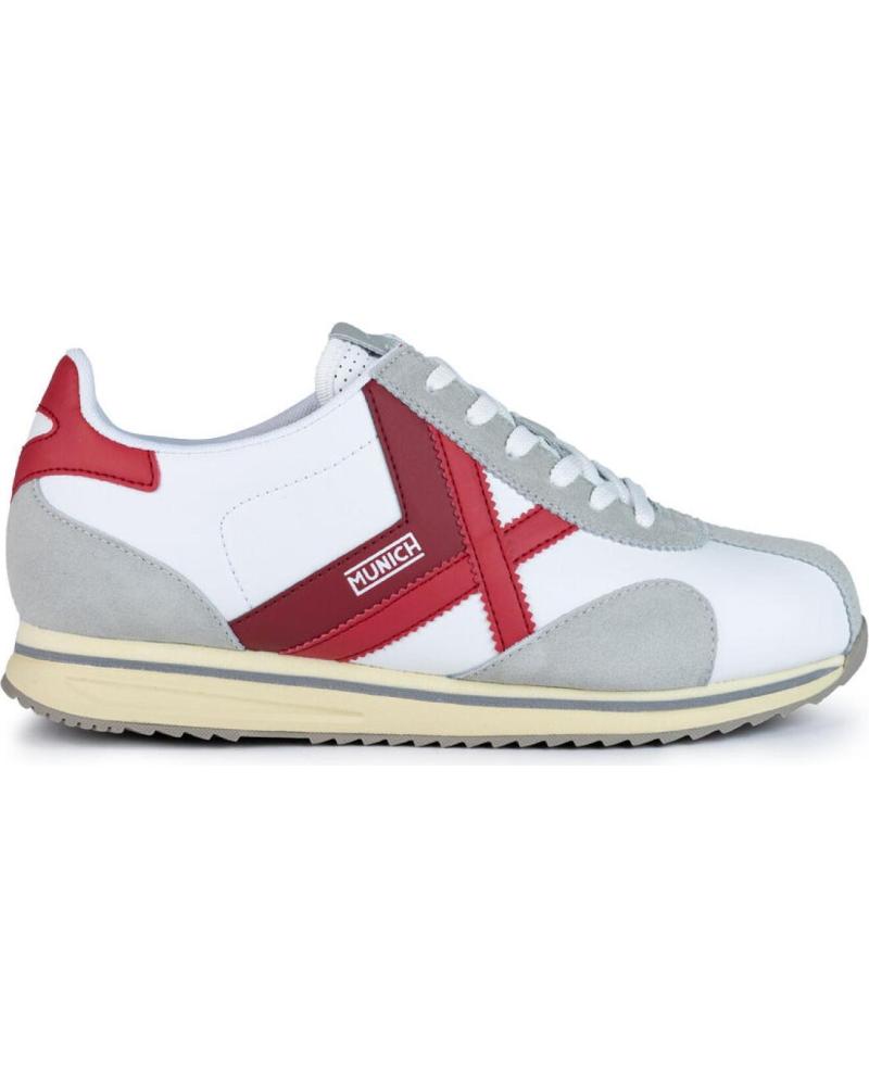 Sneaker für Herren und Damen und Mädchen und Junge MUNICH SAPPORO 8350172 BLANCO-ROJO BLANCO