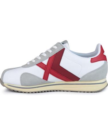 Sneaker für Herren und Damen und Mädchen und Junge MUNICH SAPPORO 8350172 BLANCO-ROJO BLANCO