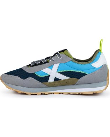 Sneaker für Damen und Herren und Mädchen und Junge MUNICH UM 8901072 GRIS-AZUL