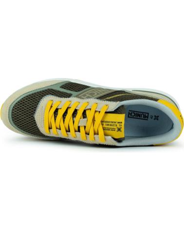Deportivas de Hombre y Niño MUNICH CORSA 8214004 VERDE-AMARILLO VERDE