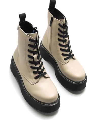 Botas de Mujer MTNG BOTINES PLANOS MUSTANG 50176 HIELO BLANCO