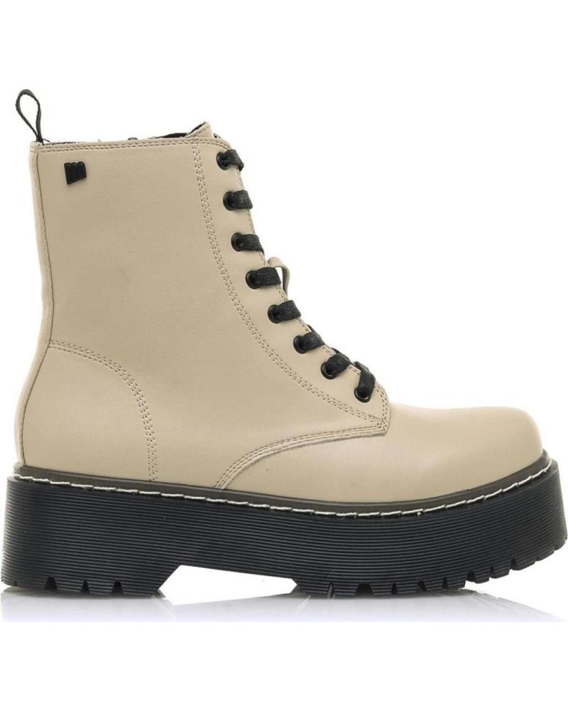 Botas de Mujer MTNG BOTINES PLANOS MUSTANG 50176 HIELO BLANCO