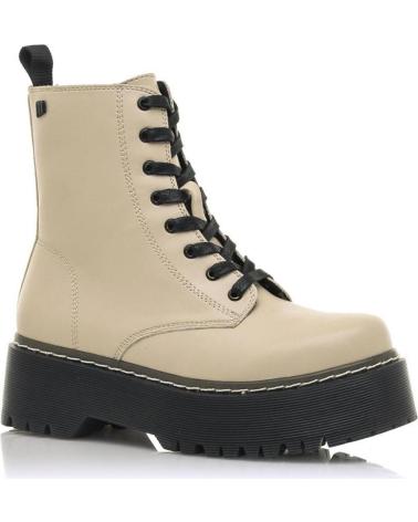 Botas de Mujer MTNG BOTINES PLANOS MUSTANG 50176 HIELO BLANCO