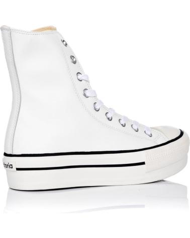 Botines de Mujer VICTORIA BOTIN PLATAFORMA BLANCO