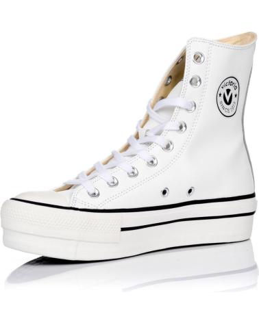 Botines de Mujer VICTORIA BOTIN PLATAFORMA BLANCO