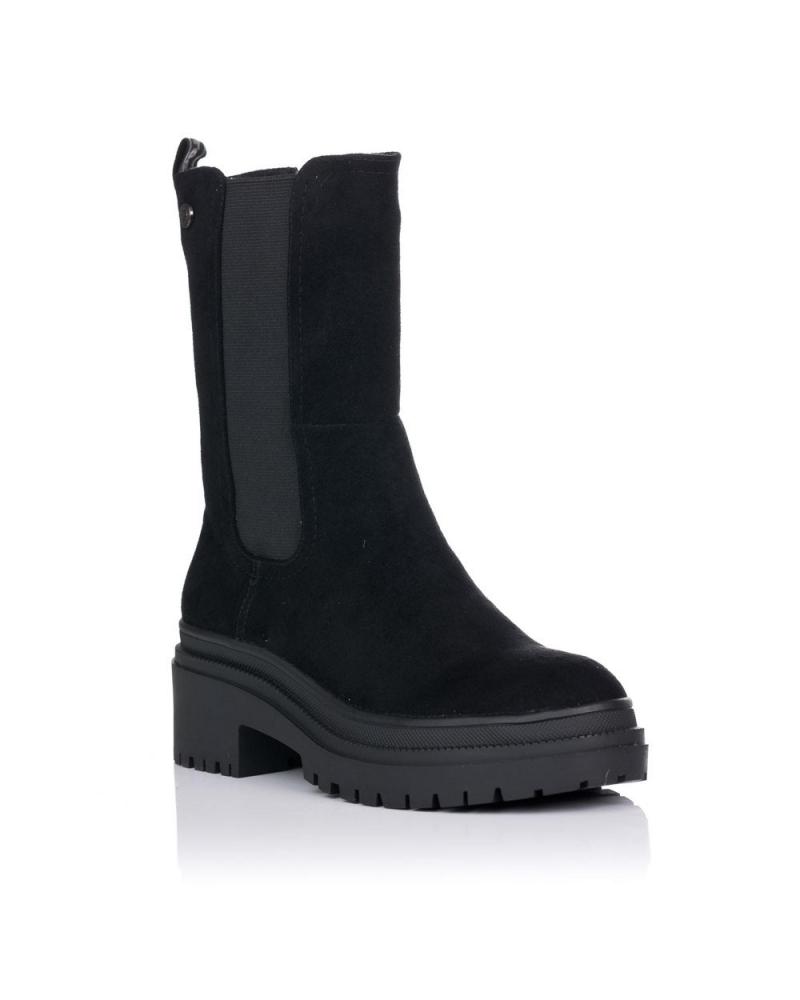 Botas-De-Mujer-REFRESH-BOTINES-PLANOS-76539-NEGRO
