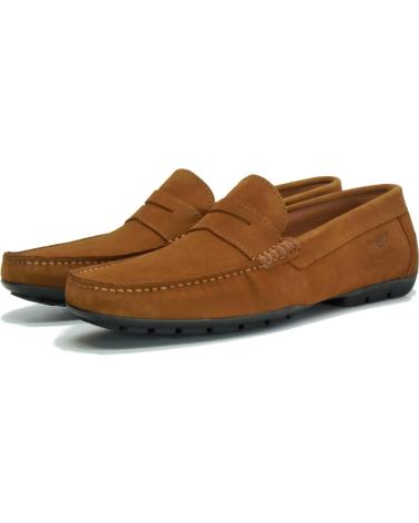 Sapatos BUITTOS OF COLORS  de Homem NAUTICO PIEL SERRAJE 496  CUERO