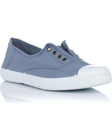 Deportivas VICTORIA  de Mujer ZAPATILLAS DE LONA INGLESA 106623 AZULES  AZUL