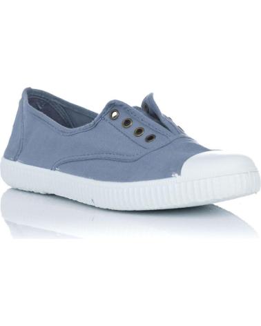 Sportif VICTORIA  pour Femme ZAPATILLAS DE LONA INGLESA 106623 AZULES  AZUL