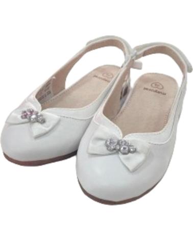 girl Flat shoes MAYORAL BAILARINA DESTALONADA BRILLOS 45528 47528  BLANCO