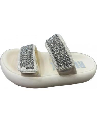 Tongs RUSSEL MATOS  pour Femme - CHANCLAS PARA MUJER  BLANCO