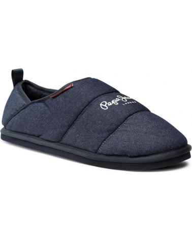 Calzado de casa PEPE JEANS  de Hombre ZAPATILLAS DE CASA PMS 20009  AZUL