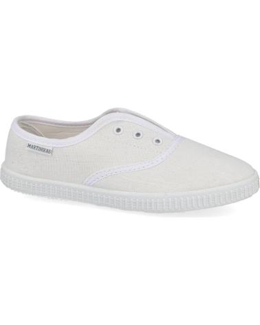 Woman Trainers L&R SHOES WH-60-001 MUJER ZAPATILLAS DE LONA BLANCO