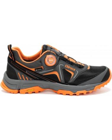 Scarpe sport CHIRUCA  per Uomo MONTANA HOMBRE TIRRENO BOA 08 GTX 4495208 GRIS  MULTICOLOR