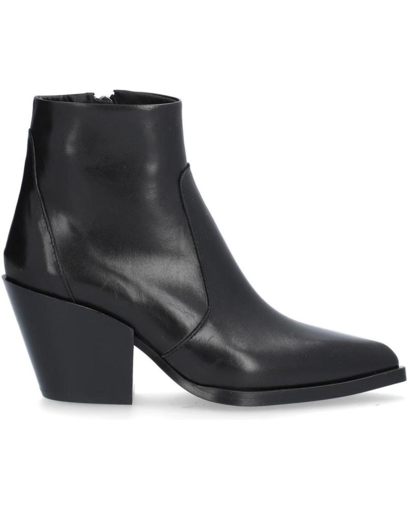Woman Mid boots ALPE BOTAS MUJER CAMPERA CANA BAJA 2053 NEGRO