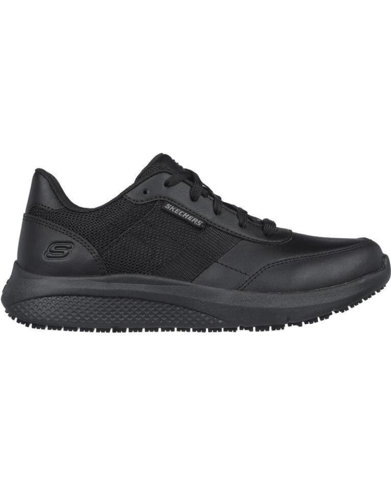 Woman and girl Trainers SKECHERS 108001EC-BLK WORK RELAXED FIT ELLOREE BLUFFTON BLACK BBK