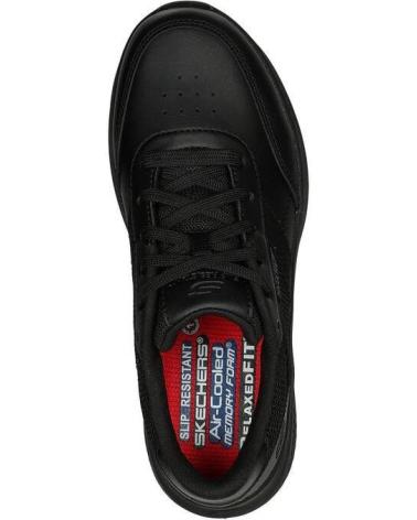 Woman and girl Trainers SKECHERS 108001EC-BLK WORK RELAXED FIT ELLOREE BLUFFTON BLACK BBK