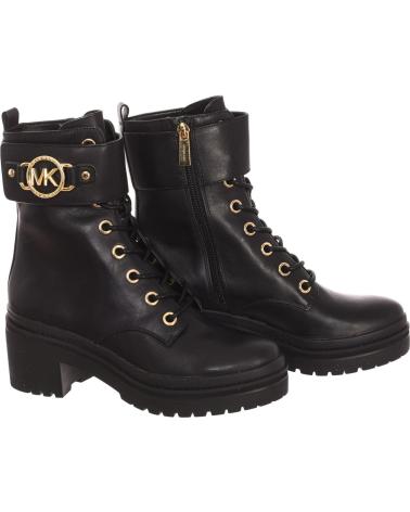 Bottines pour Femme MICHAEL KORS BOTINES ESTILO MILITAR CON TACON 40F2ROME6L MUJER NEGRO-DORADO