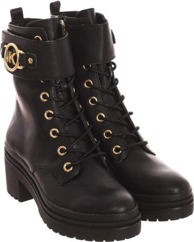 Bottines pour Femme MICHAEL KORS BOTINES ESTILO MILITAR CON TACON 40F2ROME6L MUJER NEGRO-DORADO
