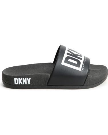 girl Flip flops DKNY CHANCLAS NEGRAS UNISEX MODELO D6012109B  MULTICOLOR