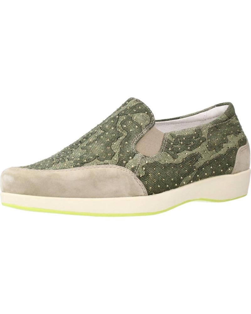 Mocasines De Mujer STONEFLY MOCASINES MUJER MODELO CLAUDE 4 BIS CAMOUFL COLOR VERDE Q31