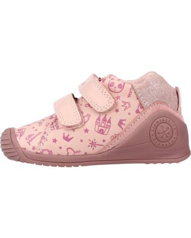 Schuhe BIOMECANICS  für Mädchen ZAPATOS NINA MODELO 211113 COLOR ROSA  PETPRINC