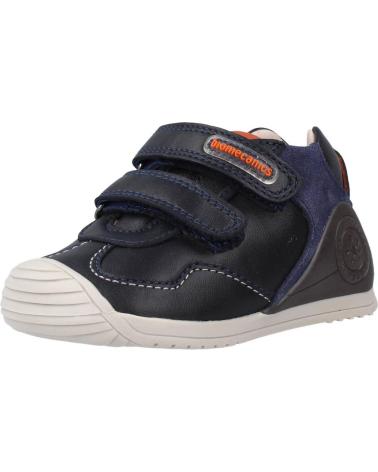 Zapatos de Niño BIOMECANICS BOTITA 2 VELCROS BIOGATEO 211138 A AZUL MARINO