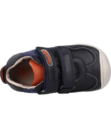 Zapatos de Niño BIOMECANICS BOTITA 2 VELCROS BIOGATEO 211138 A AZUL MARINO