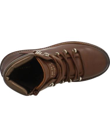 Stivaletti TOMMY HILFIGER  per Donna BOTINES MUJER MODELO POLISHED LEATHER FLAT BO COLOR MARRON G  GVIWICOGNA