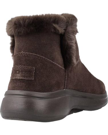 SKECHERS GO WALK ARCH FIT CHERISH 144400 DARK BROWN CHOC