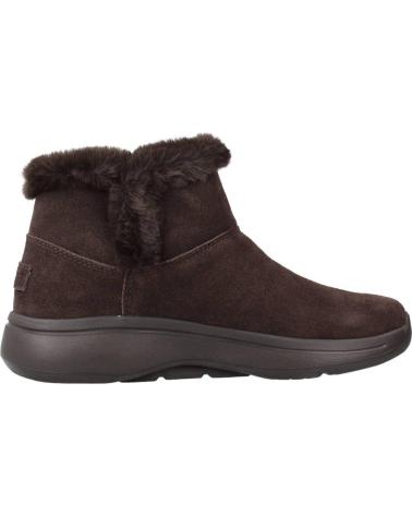 SKECHERS GO WALK ARCH FIT CHERISH 144400 DARK BROWN CHOC