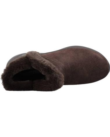 SKECHERS GO WALK ARCH FIT CHERISH 144400 DARK BROWN CHOC