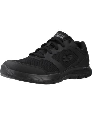 SKECHERS FLEX ADVANTAGE 4.0 BBK - ZAPATILLAS DEPORTIVAS NEGRAS PARA HOMBRE BBK