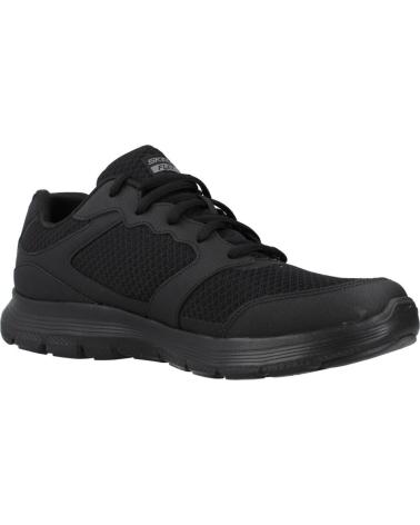SKECHERS FLEX ADVANTAGE 4.0 BBK - ZAPATILLAS DEPORTIVAS NEGRAS PARA HOMBRE BBK