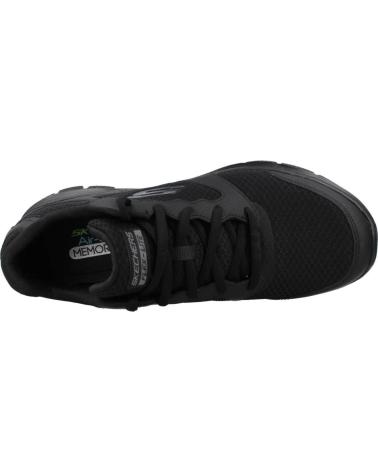 SKECHERS FLEX ADVANTAGE 4.0 BBK - ZAPATILLAS DEPORTIVAS NEGRAS PARA HOMBRE BBK
