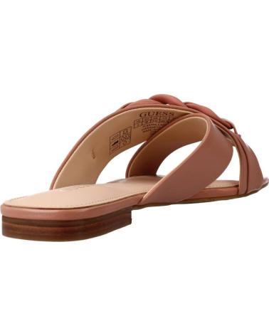 Sandales GUESS  pour Femme SANDALIAS MUJER MODELO FL6SAM LEA03 COLOR NUDE  SALMON
