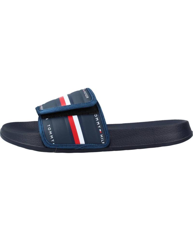 Chanclas TOMMY HILFIGER  de Niño CHANCLAS NINO MODELO CIABATTA PISCINA MAXI VE COLOR BLU BLUE  AZUL