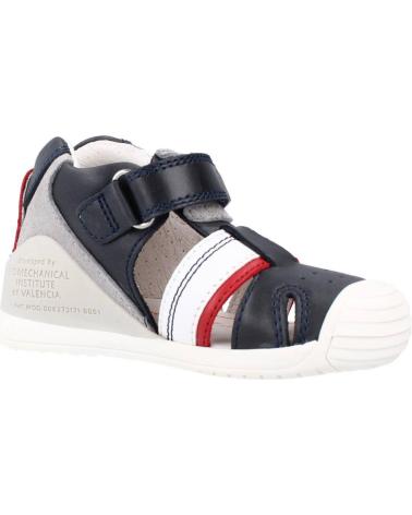 Sandali BIOMECANICS  per Bambina e Bambino SANDALIA URBAN MARINO ROJO 222147-A  úNICO