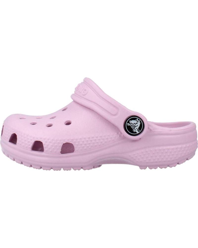 Zuecos de Niña y Niño CROCS CHANCLAS NINA MODELO CLASSIC CLOG T COLOR ROSA BLRNAPINK