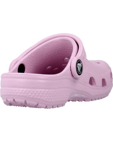 Zuecos de Niña y Niño CROCS CHANCLAS NINA MODELO CLASSIC CLOG T COLOR ROSA BLRNAPINK