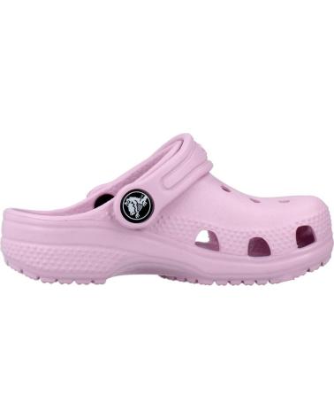 Zuecos de Niña y Niño CROCS CHANCLAS NINA MODELO CLASSIC CLOG T COLOR ROSA BLRNAPINK
