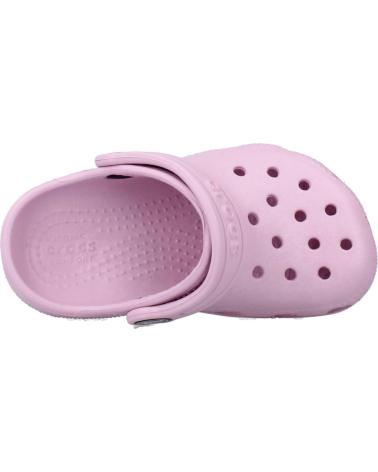 Zuecos de Niña y Niño CROCS CHANCLAS NINA MODELO CLASSIC CLOG T COLOR ROSA BLRNAPINK